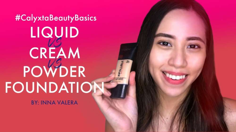 Liquid vs. Cream vs. Powder Foundation by Inna Valera Calyxta