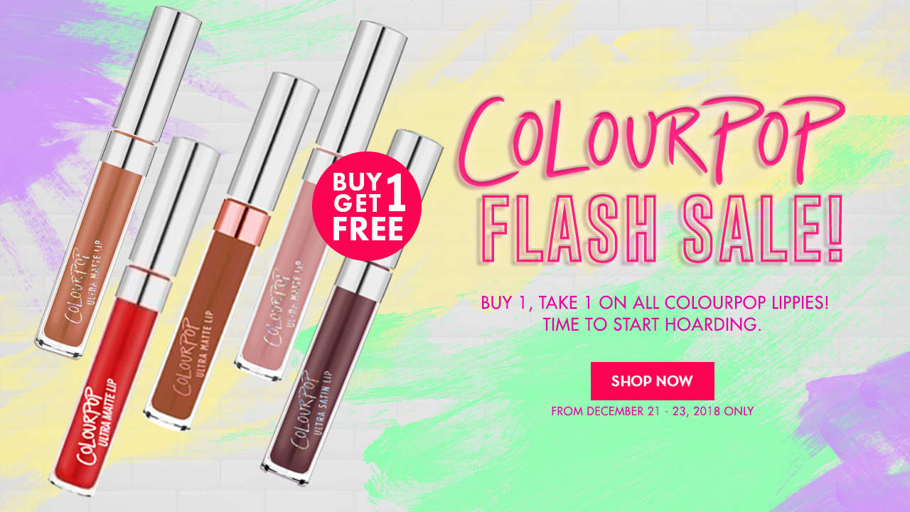 Colourpop Flash Sale