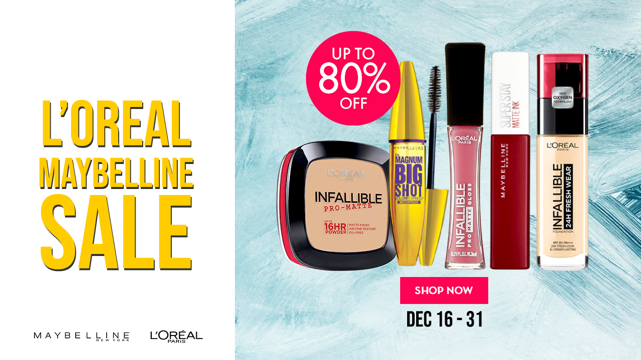 L’oreal and Maybelline Sale