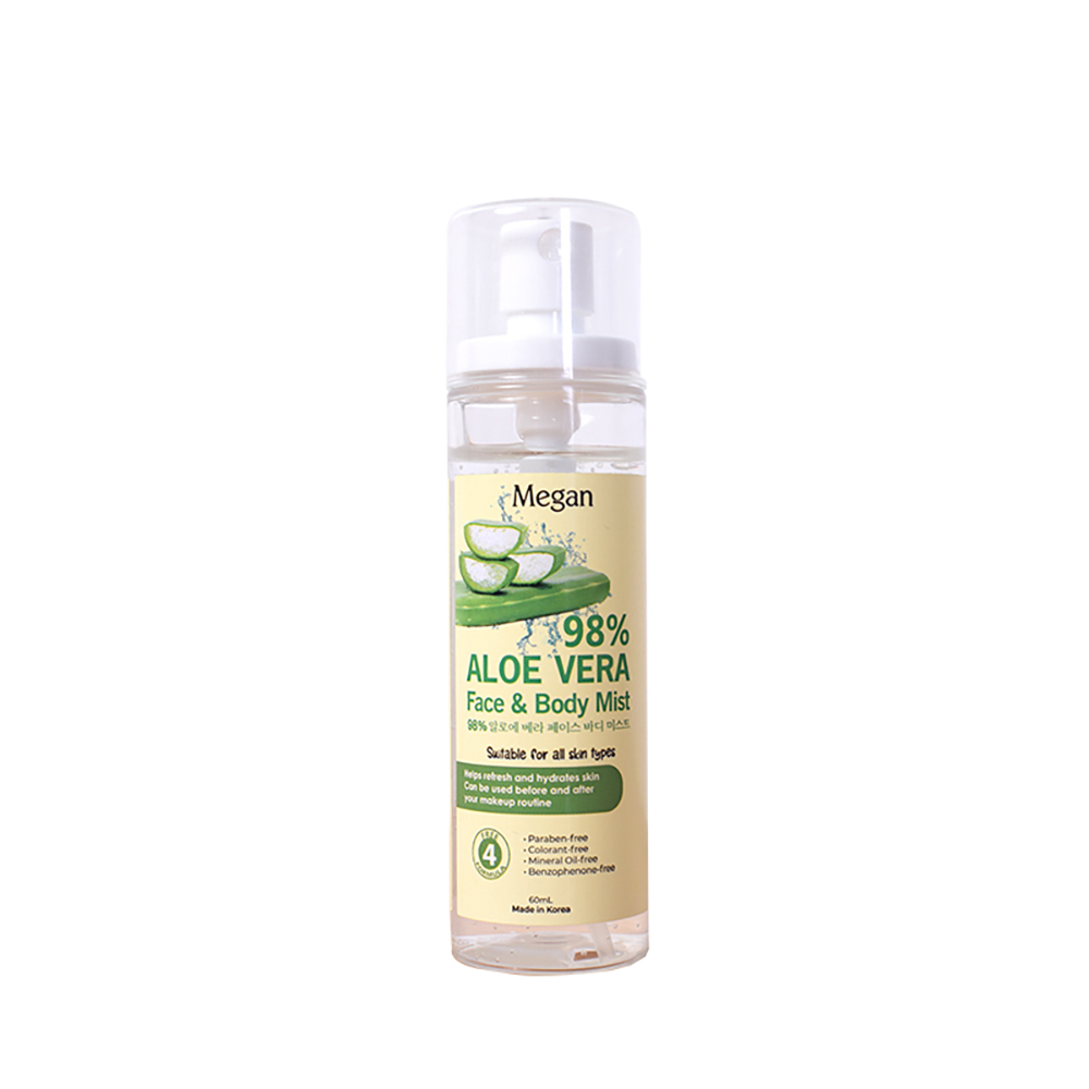 Buy Megan 98 Aloe Vera Face and Body Mist 60ml Philippines Calyxta